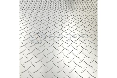 Polished Diamond Plate Aluminum Sheets