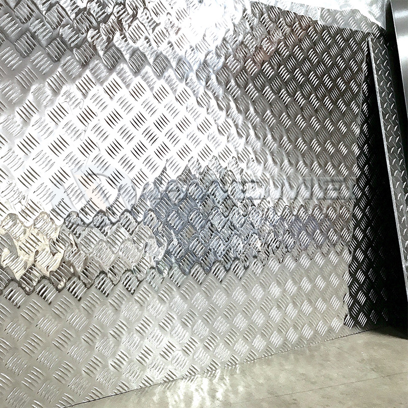 Polished Diamond Plate Aluminum Sheets