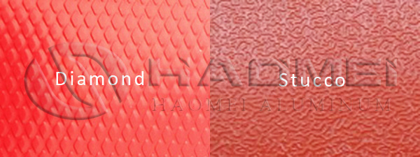Embossed color Coated Aluminum Sheet