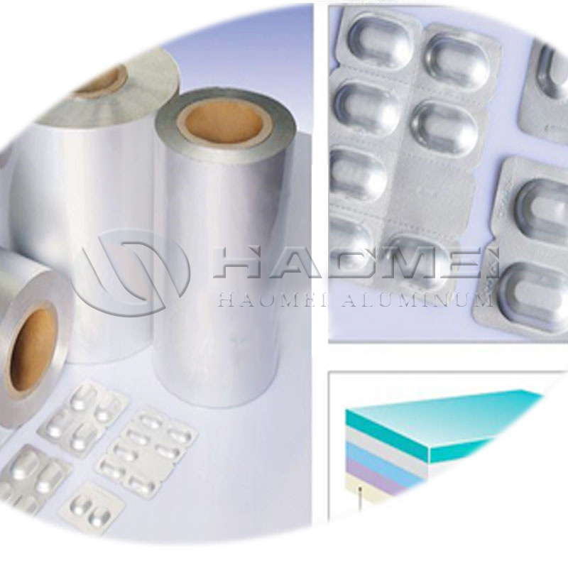 Aluminium Blister Foil For Pharmaceuticals 8011