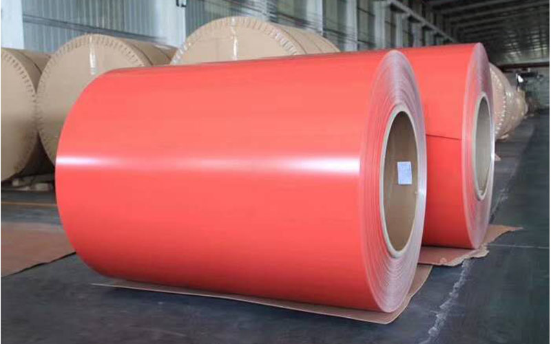 This is our workshop for the color coated aluminum coil sheet.