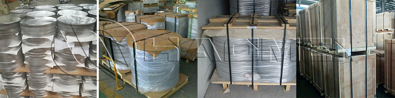 packaging of 3003 aluminum circle discs