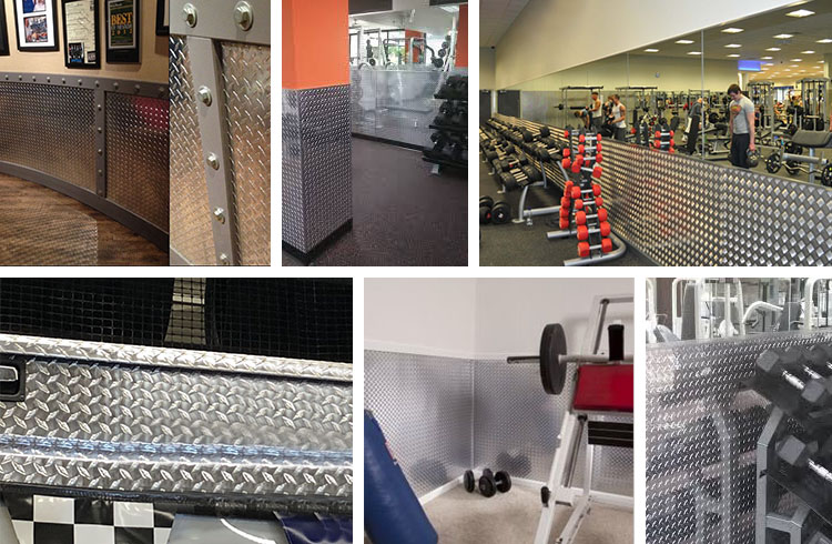 Applications of 5754 aluminum tread plate Applications of 5754 aluminum tread plate