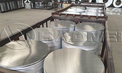 Haomei aluminum discs workshop Haomei aluminum discs workshop