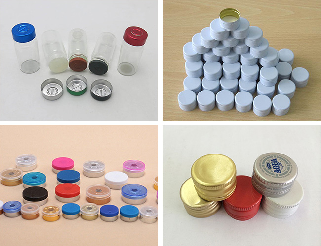 bottle caps made of Stacks of aluminium sheet for bottle cap