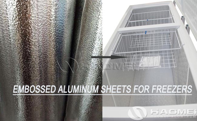 Embossed Aluminum Sheets For Freezers Embossed Aluminum Sheets For Freezers